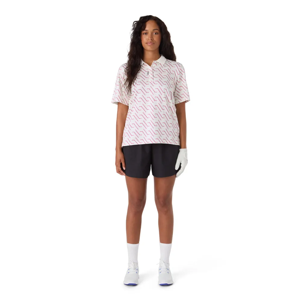 CCM Golf Women's Printed White Polo Shirt sold by Pro Hockey Life product image thumbnail 2