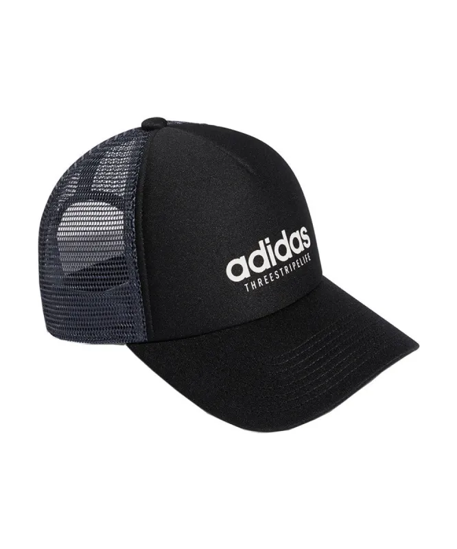 ADIDAS WOMEN'S WOMENS CORE TRUCKER HAT - BLACK made by Adidas