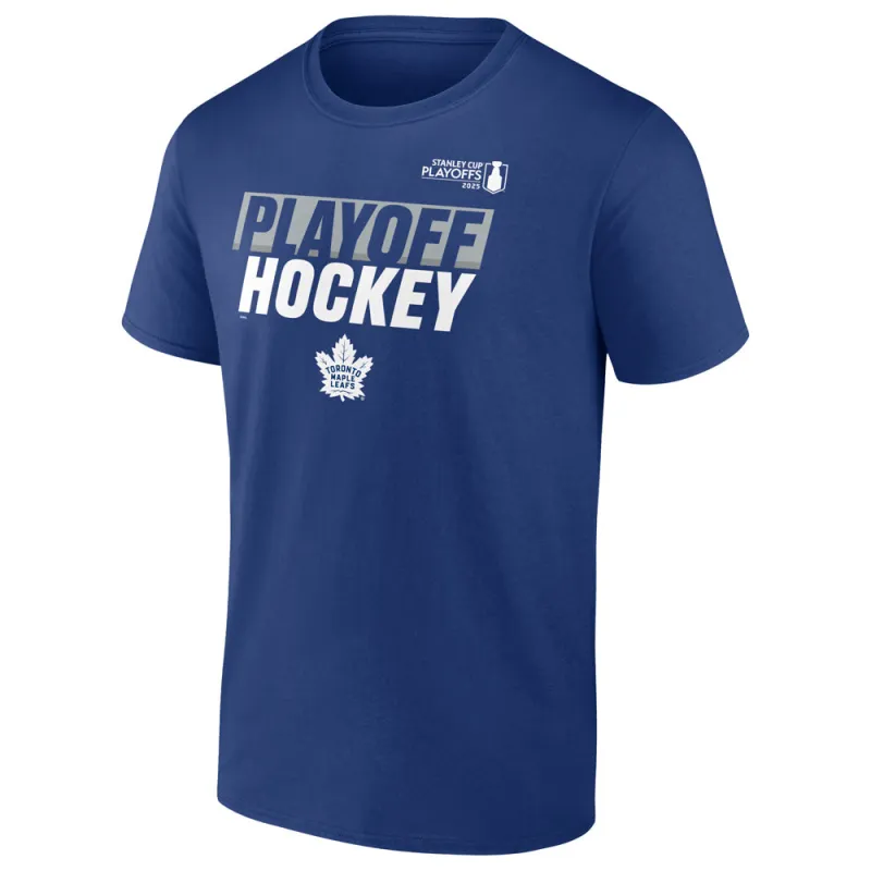 Fanatics Toronto Maple Leafs 2025 Stanley Cup Playoffs Men'S Blue T Shirt sold by Pro Hockey Life