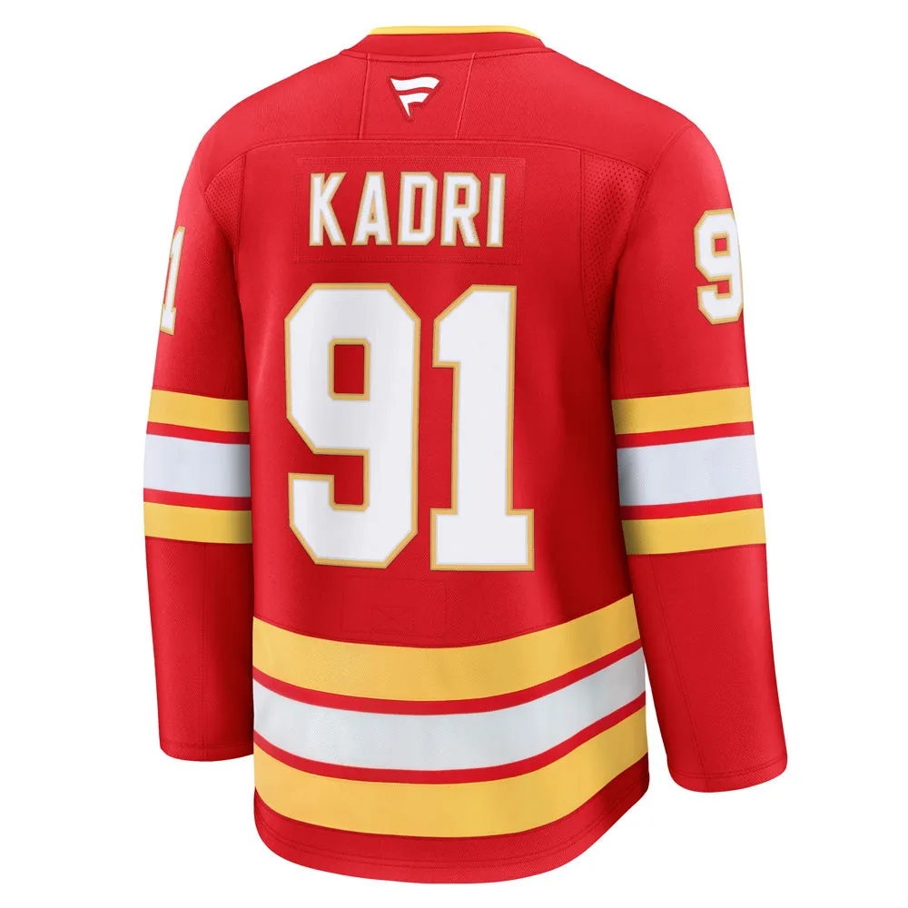Fanatics Calgary Flames Nazem Kadri Premium Adult Home Jersey sold by Pro Hockey Life