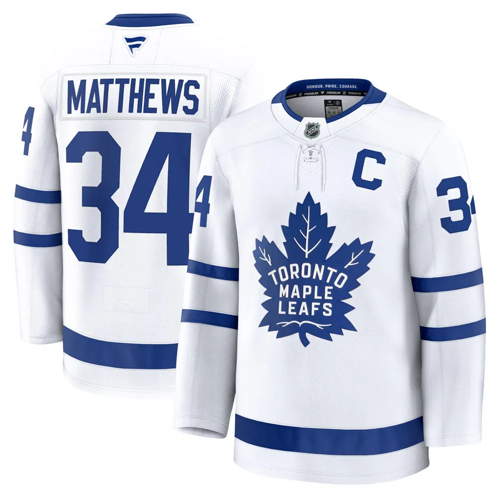 Fanatics Toronto Maple Leafs Auston Matthews Premium Adult Away Jersey sold by Pro Hockey Life product image thumbnail 3
