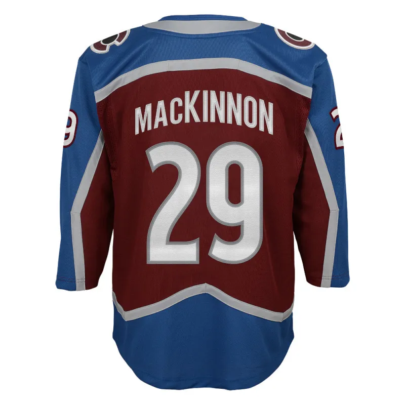 Colorado Avalanche Nathan Mackinnon Youth Premier Jersey sold by Pro Hockey Life