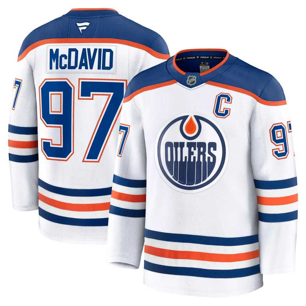 Fanatics Edmonton Oilers Connor Mcdavid Premium Adult Away Jersey sold by Pro Hockey Life product image thumbnail 3