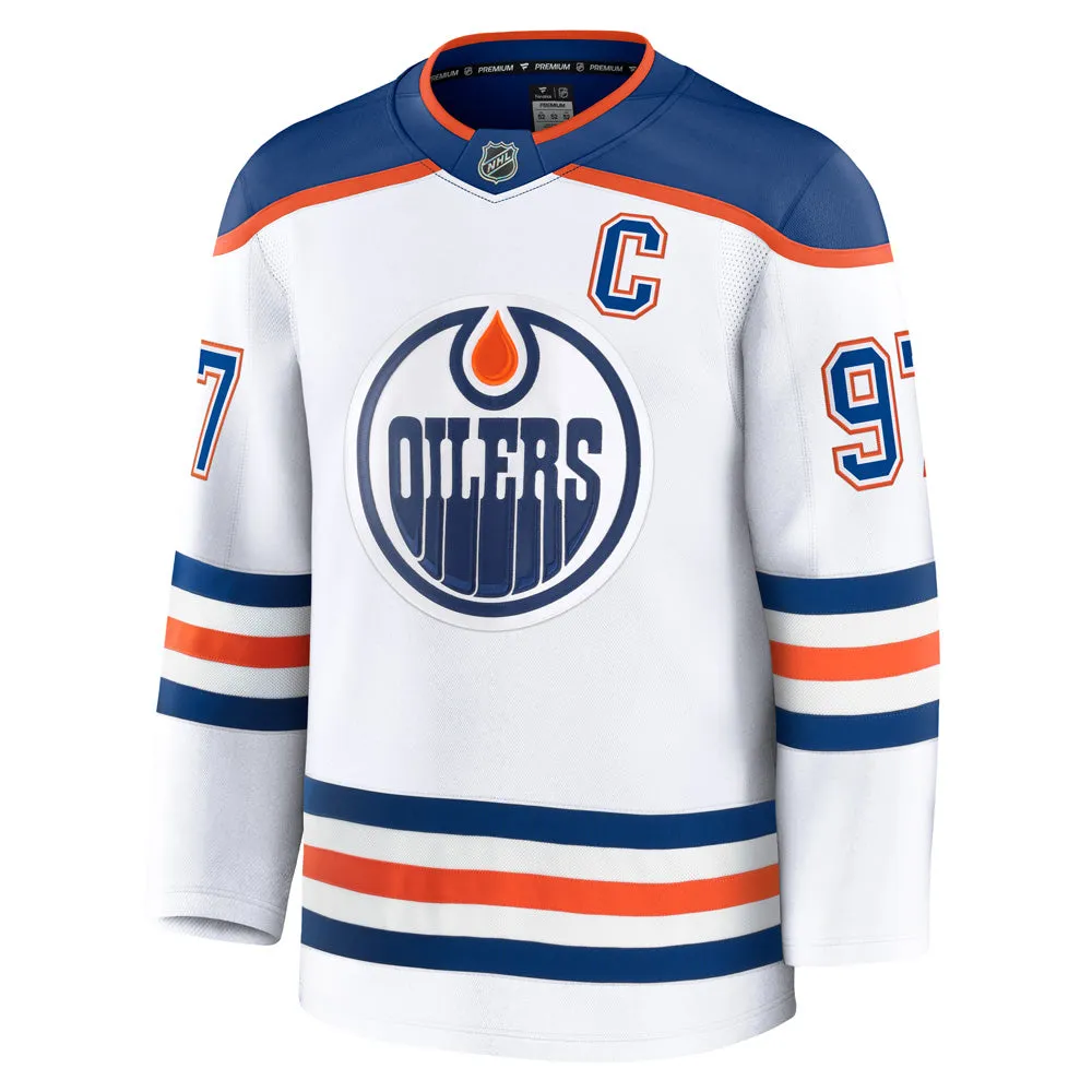 Fanatics Edmonton Oilers Connor Mcdavid Premium Adult Away Jersey sold by Pro Hockey Life product image thumbnail 2