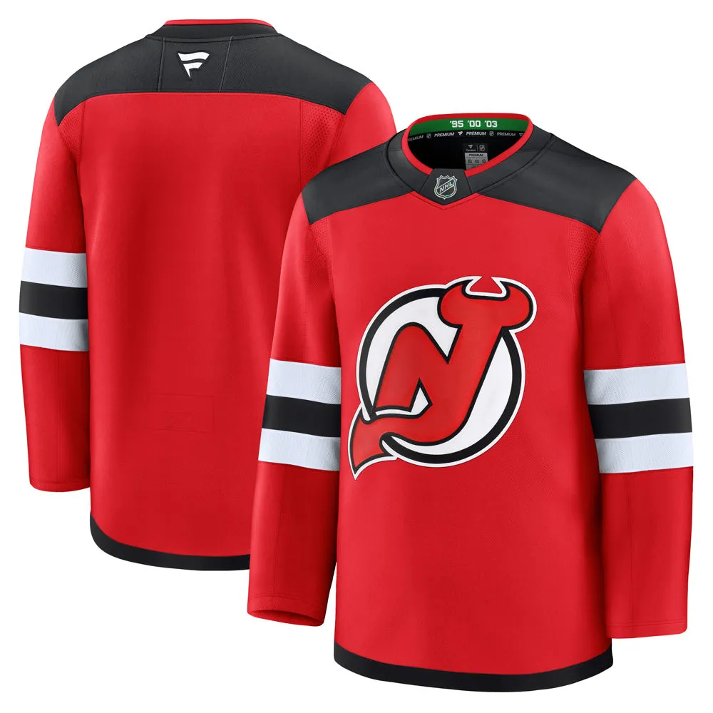 Fanatics New Jersey Devils Premium Adult Home Jersey sold by Pro Hockey Life product image thumbnail 3