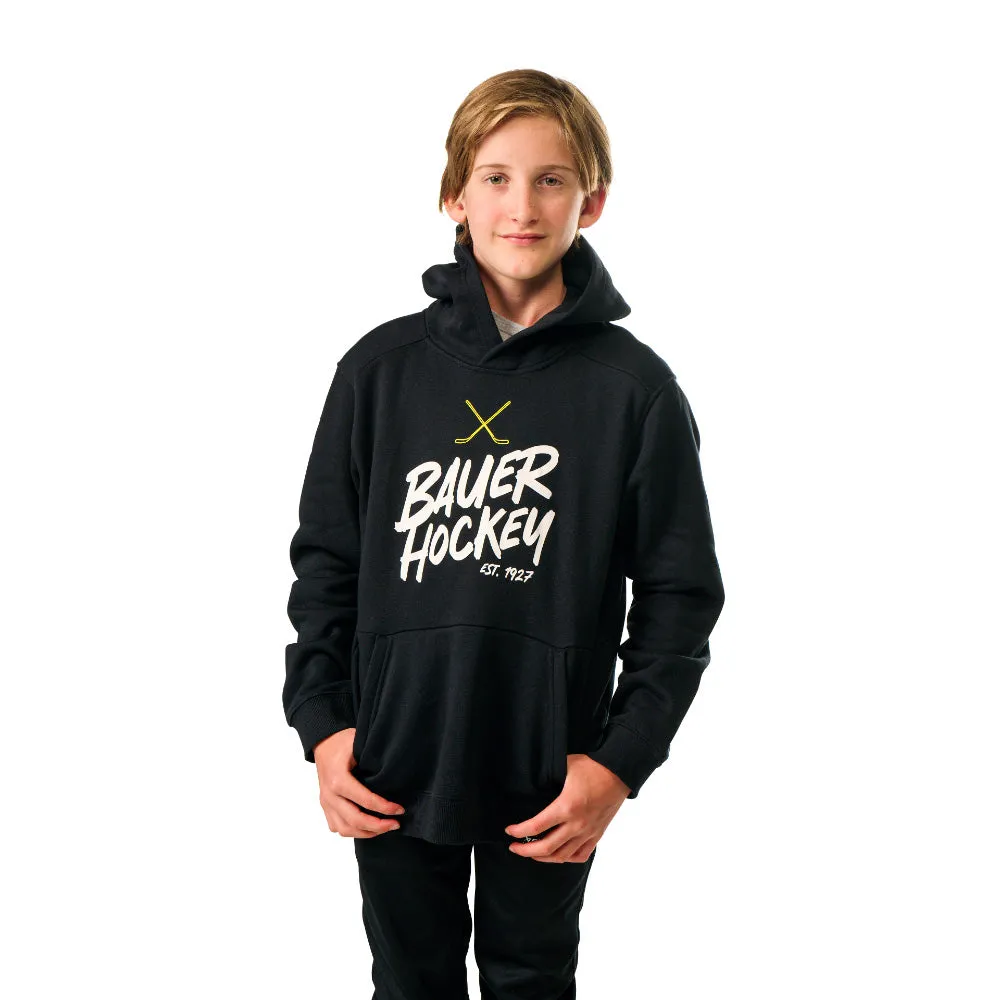 Bauer Ultimate Youth Black Hoodie sold by Pro Hockey Life product image thumbnail 3
