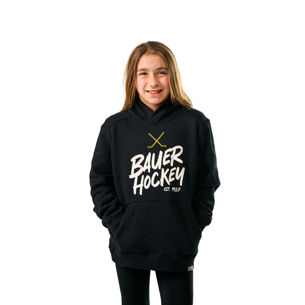 Bauer Ultimate Youth Black Hoodie sold by Pro Hockey Life product image thumbnail 2