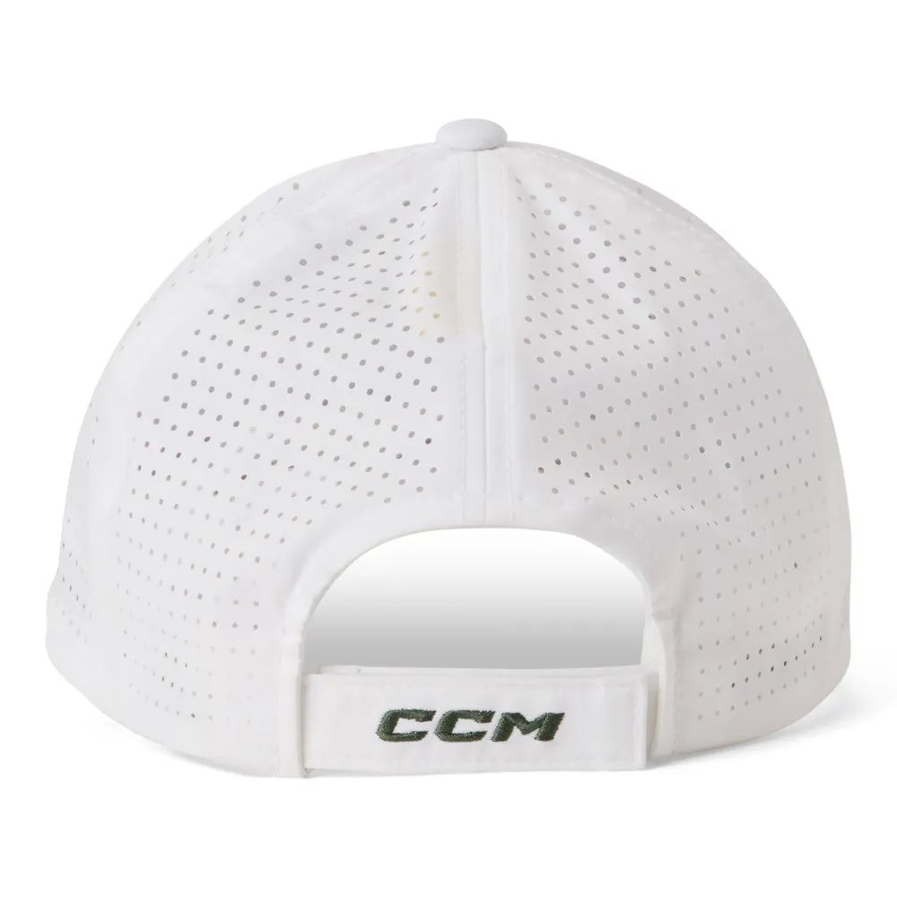 CCM Golf Performance Adult White Hat sold by Pro Hockey Life product image thumbnail 3