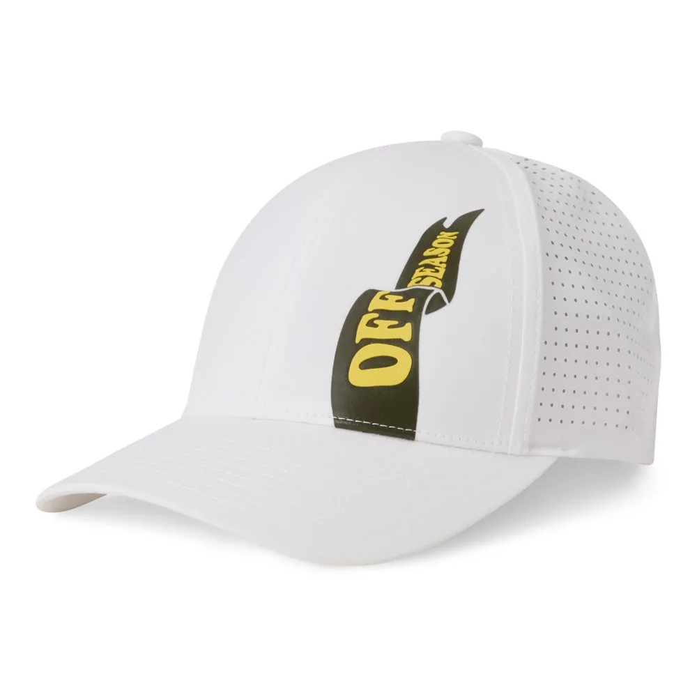 CCM Golf Performance Adult White Hat sold by Pro Hockey Life