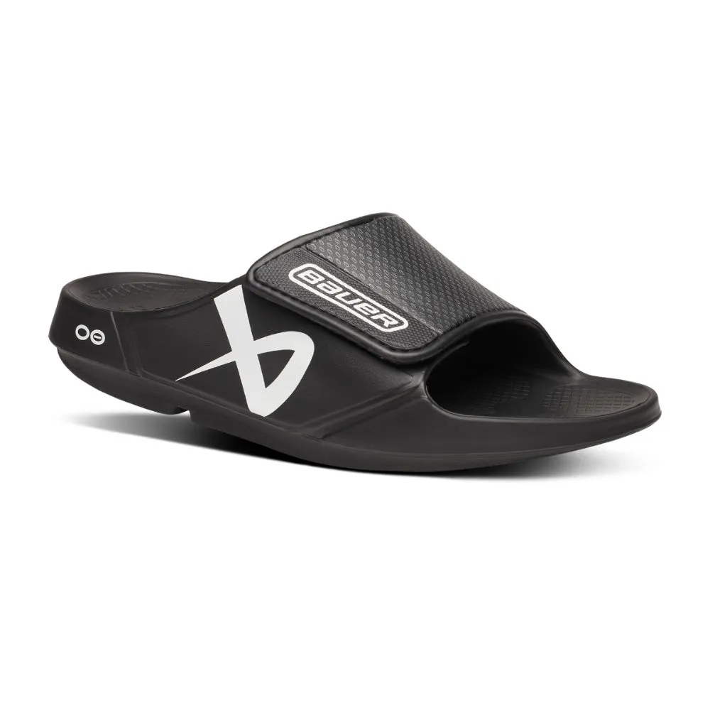 Bauer Oofos Black Sport Flex Slides sold by Pro Hockey Life product image thumbnail 3