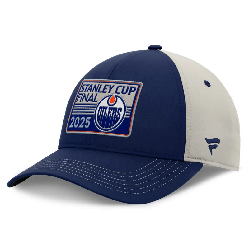 Fanatics Edmonton Oilers 2025 Stanley Cup Final Adult Blue Hat sold by Pro Hockey Life