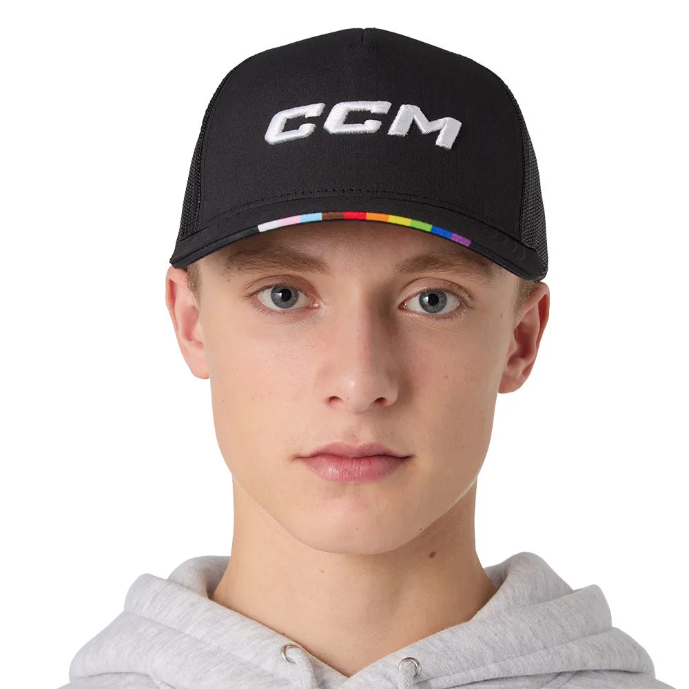 CCM Pride Adult Meshback Trucker Hat sold by Pro Hockey Life product image thumbnail 5