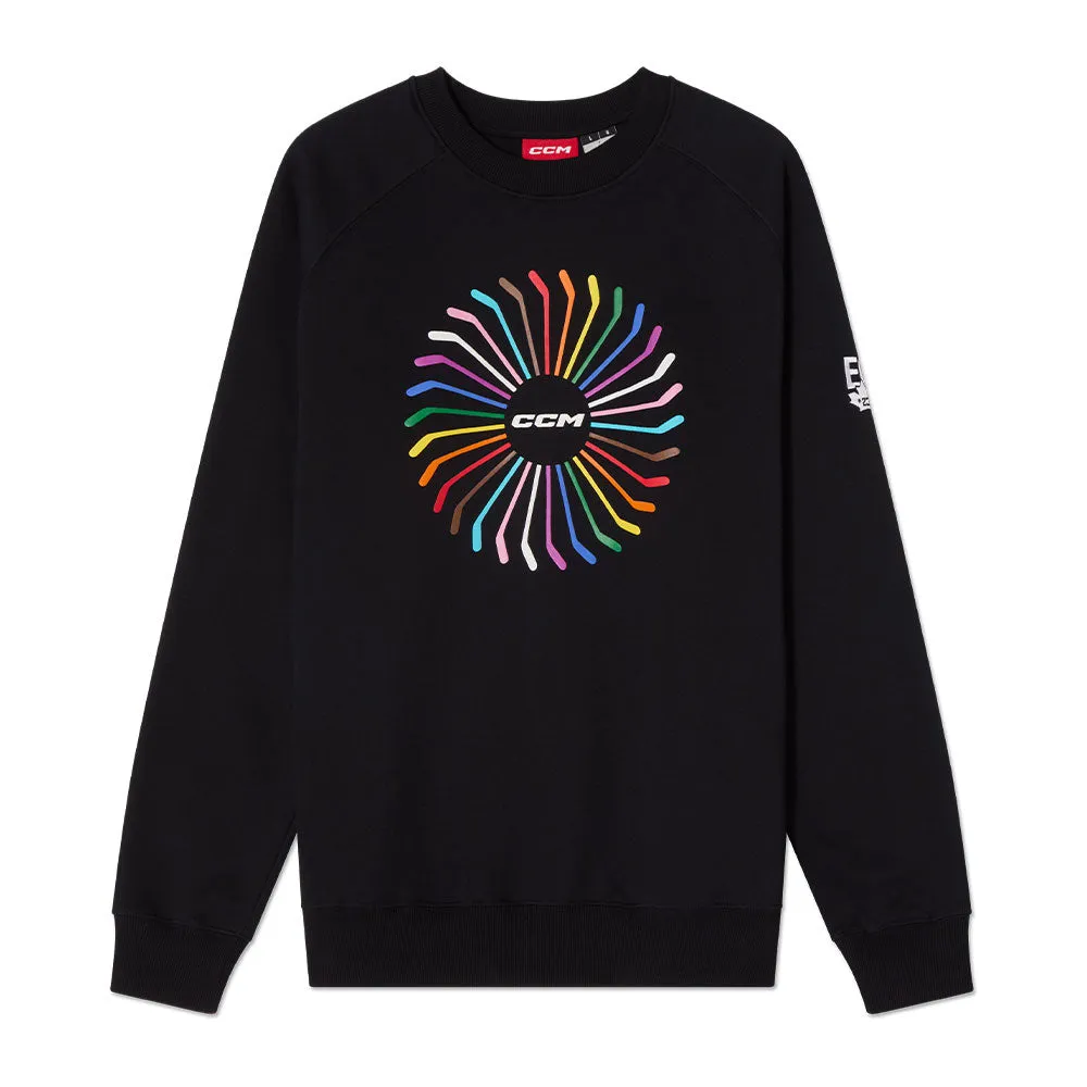 CCM Pride Adult Fleece Crew Shirt sold by Pro Hockey Life