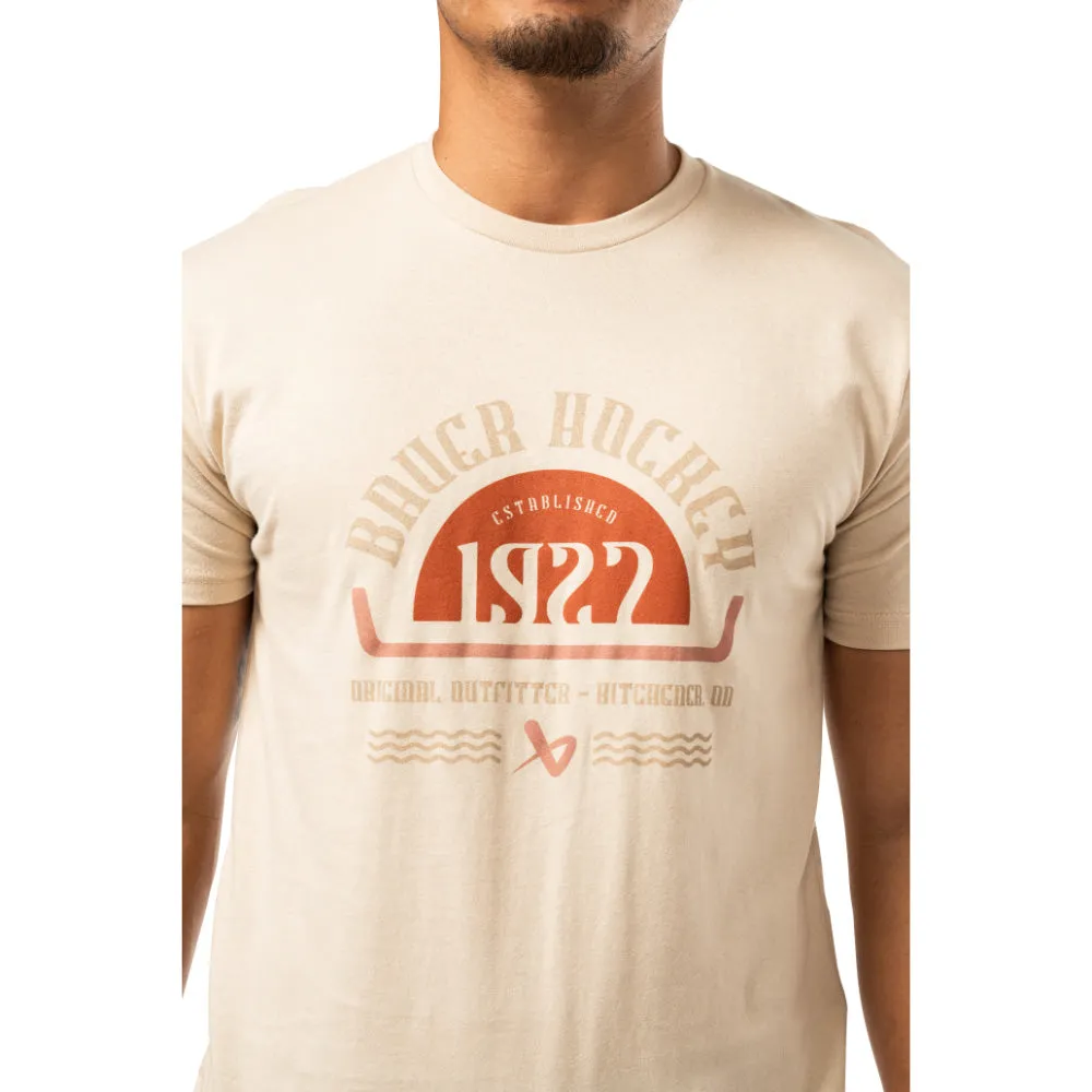 Bauer Adult Graphic Cream T Shirt sold by Pro Hockey Life product image thumbnail 4