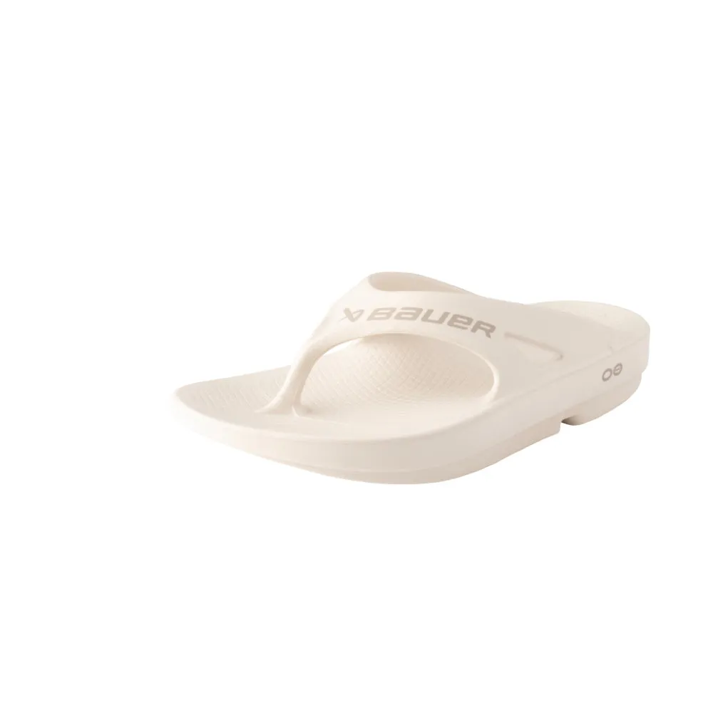 Bauer Oofos White Sport Sandals sold by Pro Hockey Life