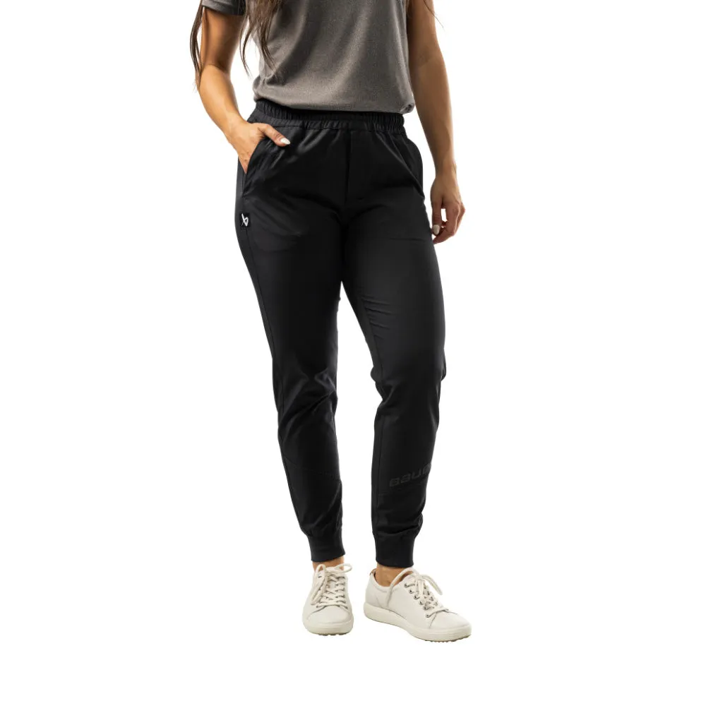 Bauer Team Women'S Woven Black Joggers sold by Pro Hockey Life product image thumbnail 2