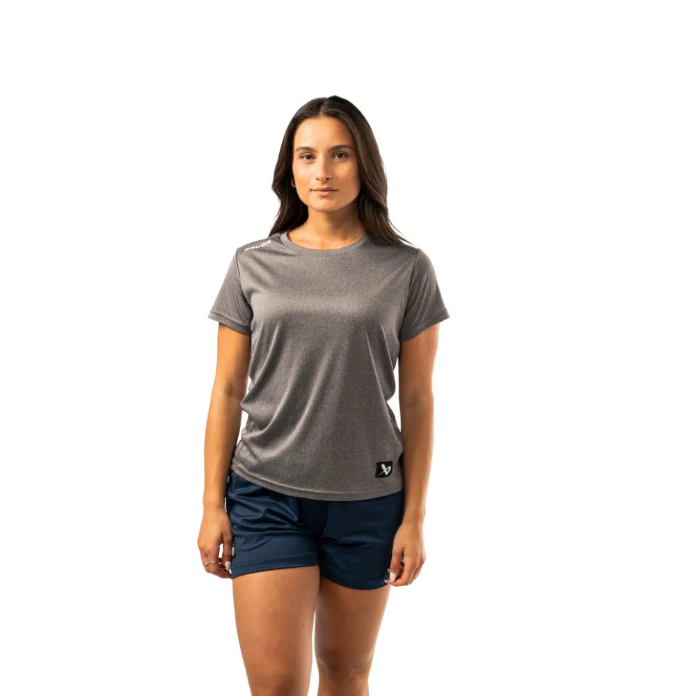 Bauer Team Tech Women'S Grey T Shirt sold by Pro Hockey Life