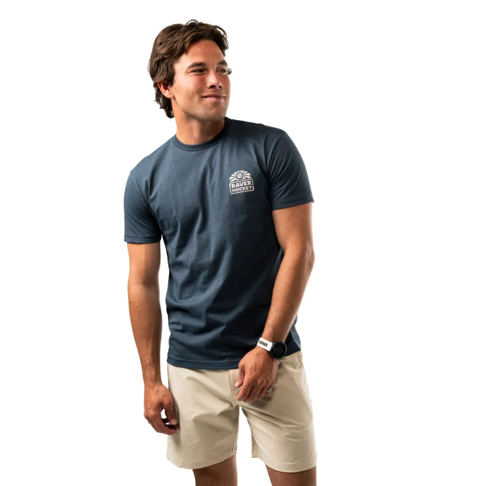 Bauer Adult Graphic Indigo T Shirt sold by Pro Hockey Life product image thumbnail 2