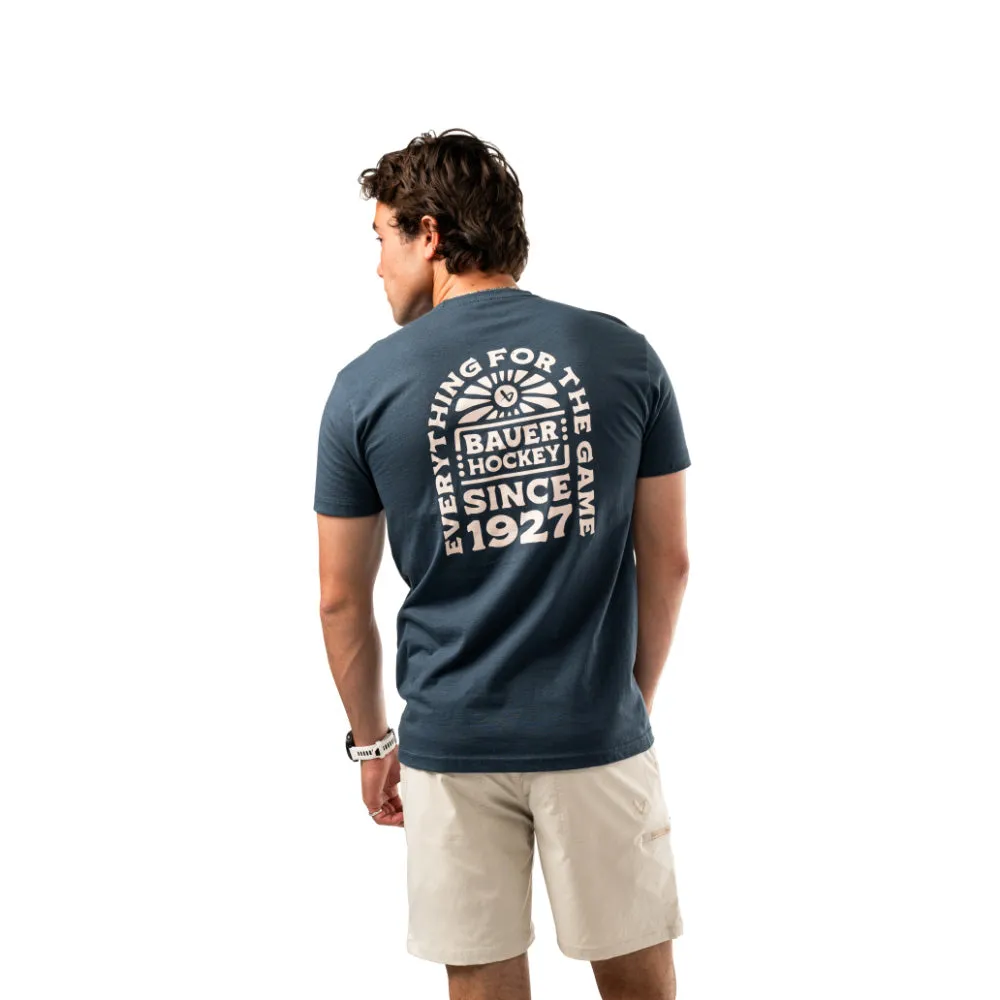 Bauer Adult Graphic Indigo T Shirt sold by Pro Hockey Life product image thumbnail 4