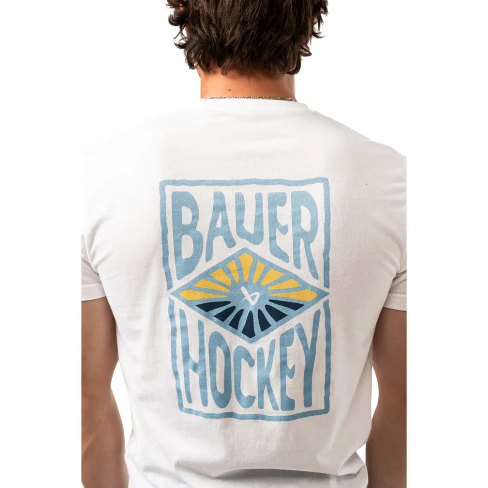 Bauer Adult Graphic White T Shirt sold by Pro Hockey Life product image thumbnail 5
