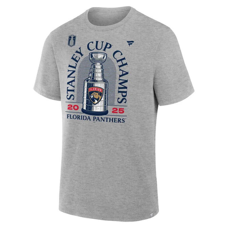 Fanatics Florida Panthers Locker Room 2025 Stanley Cup Champions T Shirt sold by Pro Hockey Life