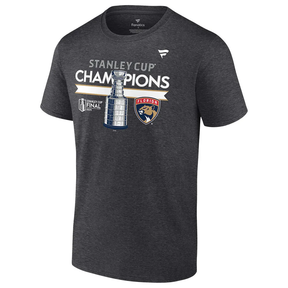Fanatics Florida Panthers Stanley Cup Champions Locker Room T Shirt sold by Pro Hockey Life
