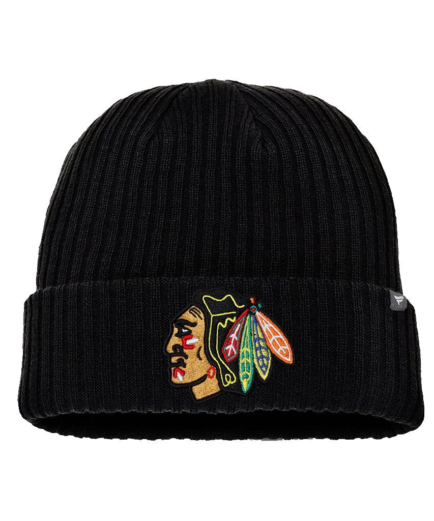 FANATICS CHICAGO BLACKHAWKS CORE KNIT TOQUE sold by Pro Hockey Life product image thumbnail 2