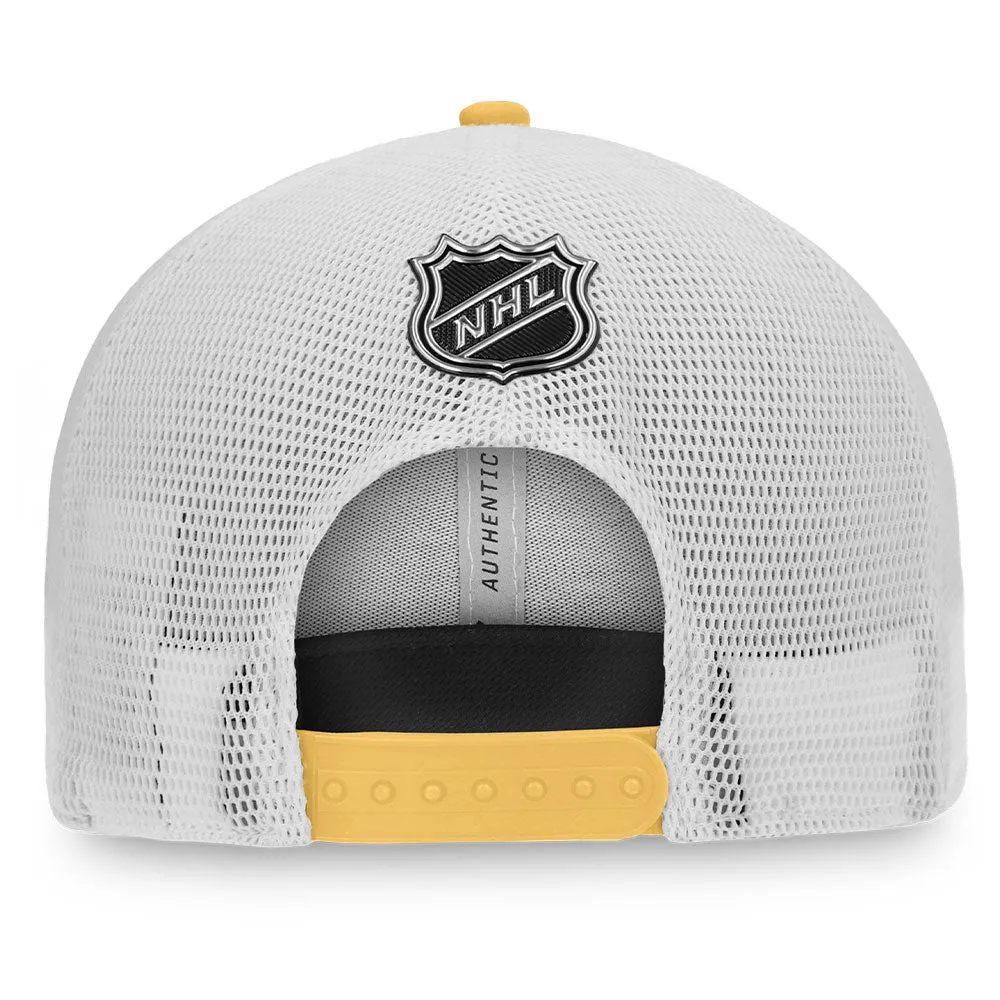 VEGAS GOLDEN KNIGHTS FANATICS MEN'S AUTHENTIC PRO LOCKER ROOM ALTERNATE LOGO ADJUSTABLE MESH HAT sold by Pro Hockey Life product image thumbnail 4