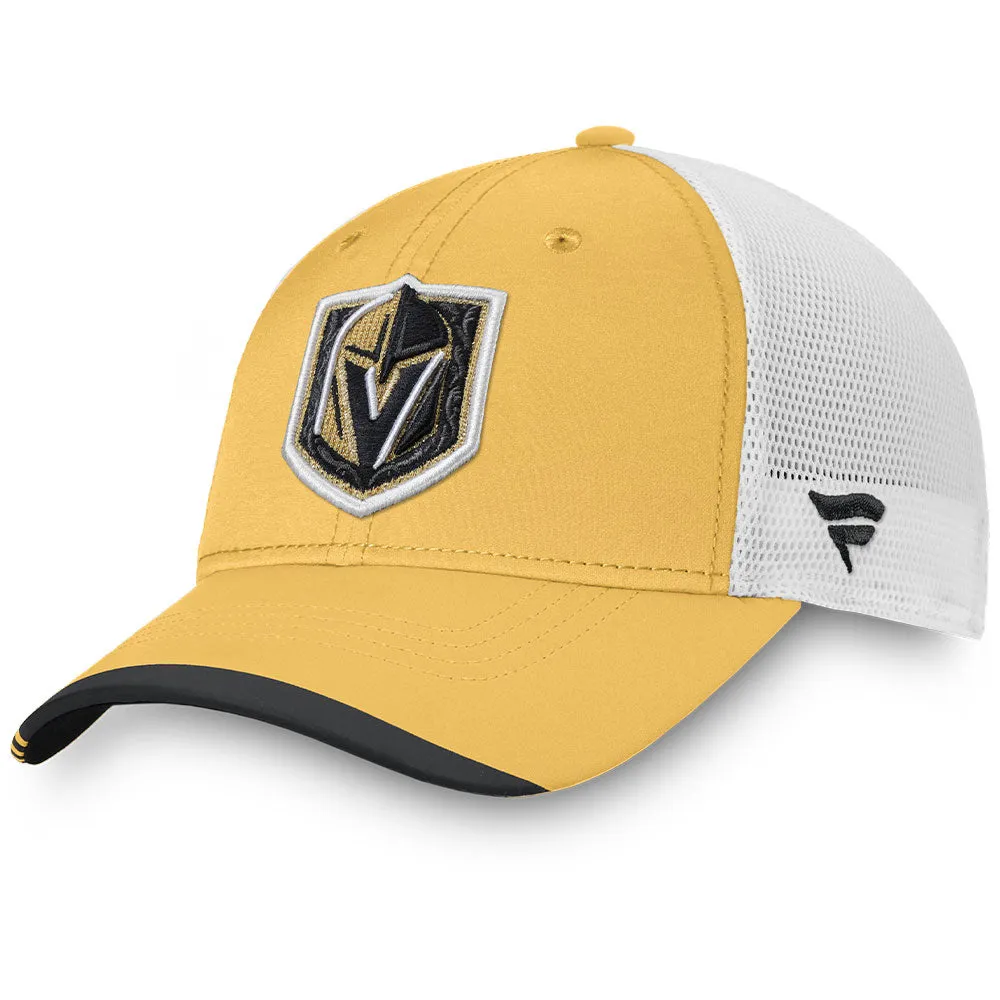 VEGAS GOLDEN KNIGHTS FANATICS MEN'S AUTHENTIC PRO LOCKER ROOM ALTERNATE LOGO ADJUSTABLE MESH HAT sold by Pro Hockey Life