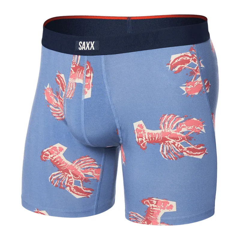 Saxx Vibe Xtra Tidal Blue Boxer Briefs sold by Pro Hockey Life