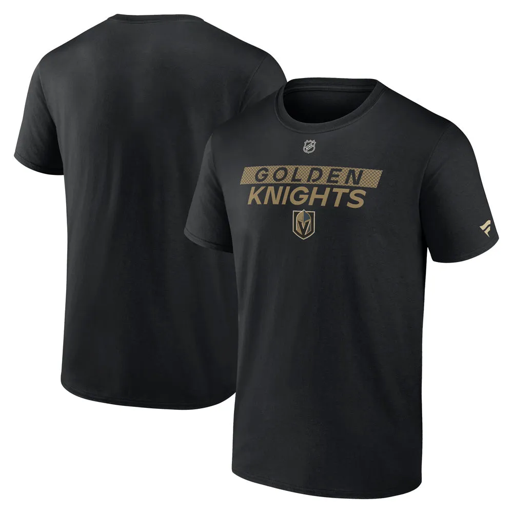 Fanatics Vegas Golden Knights Authentic Pro Primary Men's Black T Shirt sold by Pro Hockey Life product image thumbnail 3