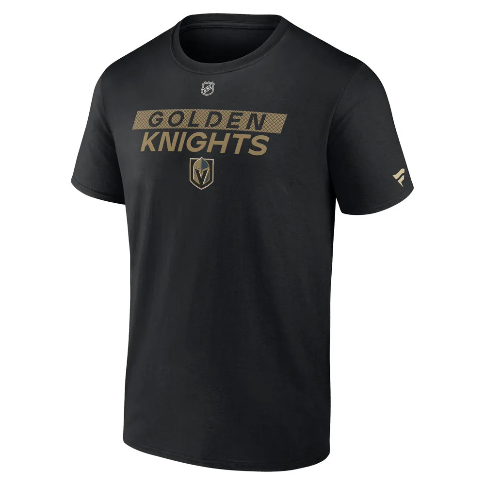 Fanatics Vegas Golden Knights Authentic Pro Primary Men's Black T Shirt sold by Pro Hockey Life