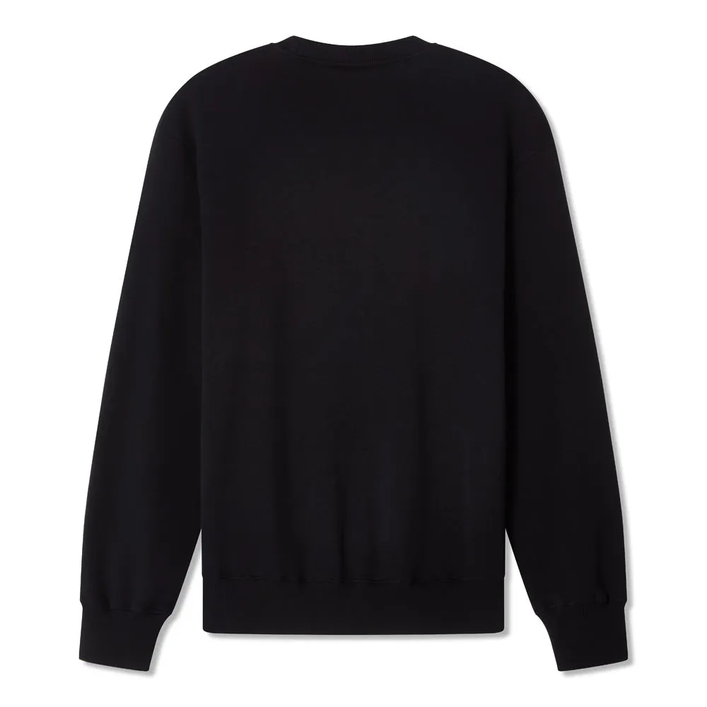 CCM Athleisure Youth Black Fleece Crew Long Sleeve Shirt sold by Pro Hockey Life product image thumbnail 2