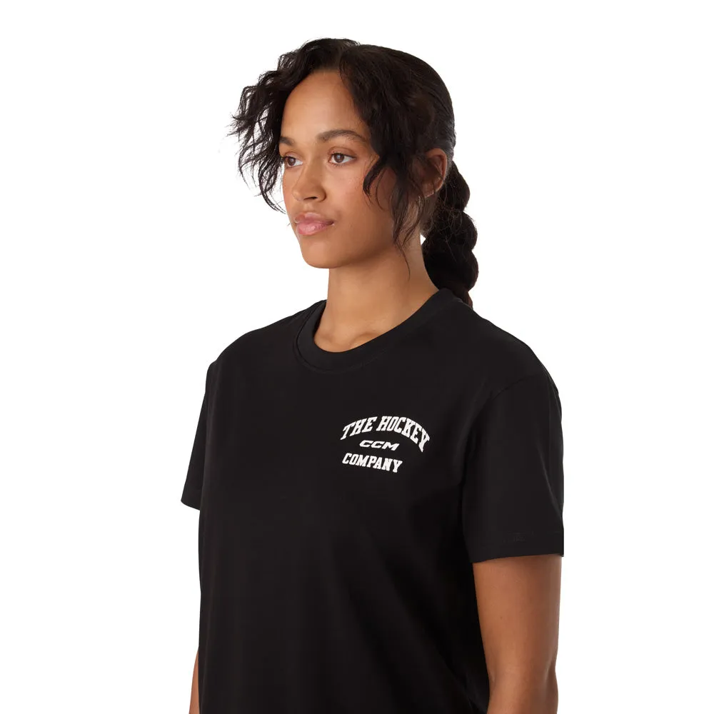CCM Athleisure Women's Black T Shirt sold by Pro Hockey Life product image thumbnail 5