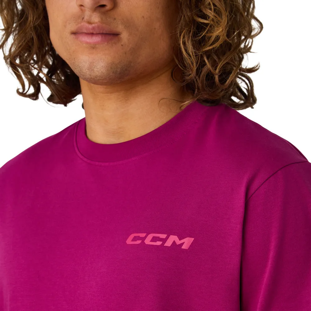 CCM Casual Men's Boysenberry T Shirt sold by Pro Hockey Life product image thumbnail 5