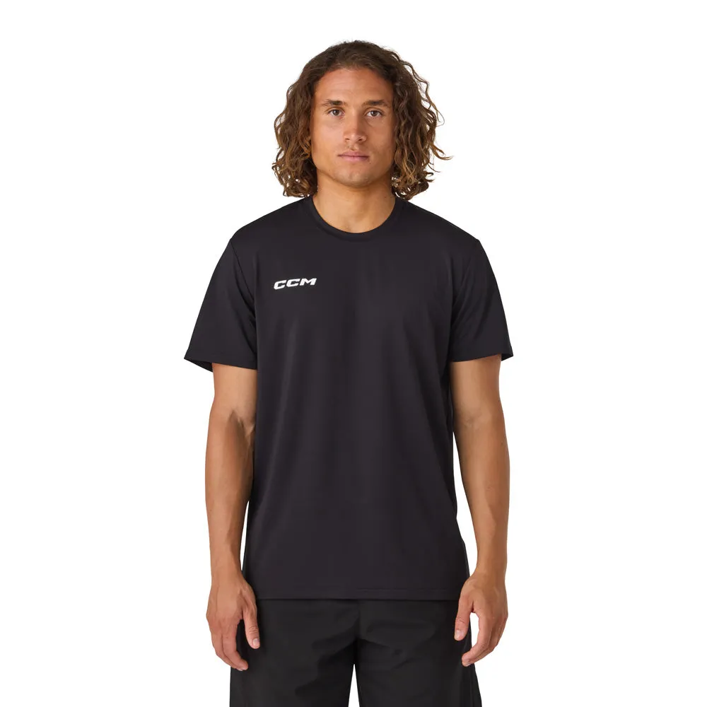 CCM Premium Men's Black Lightweight Training T Shirt sold by Pro Hockey Life product image thumbnail 3