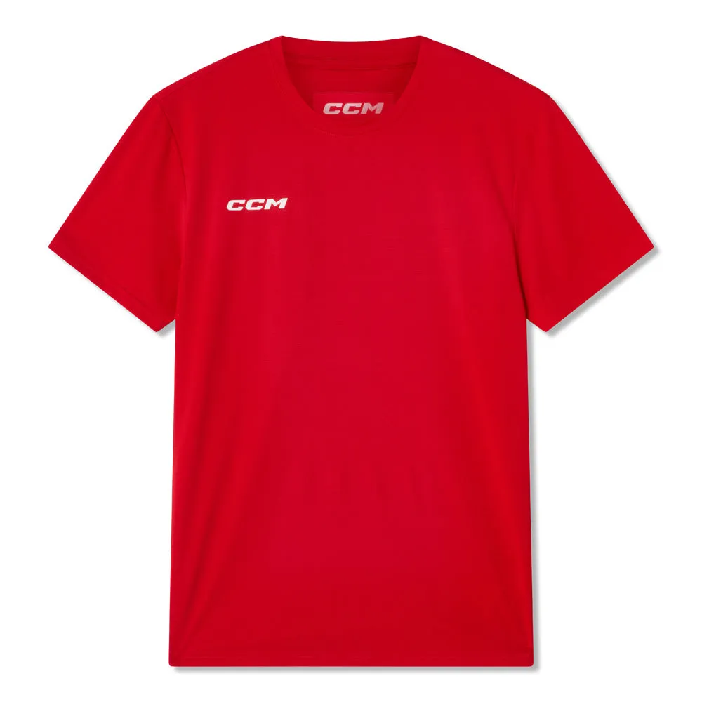 CCM Premium Youth Red Lightweight Training T Shirt sold by Pro Hockey Life