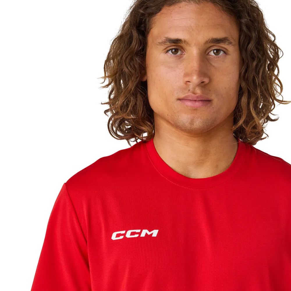 CCM Premium Men's Red Lightweight Training T Shirt sold by Pro Hockey Life product image thumbnail 5
