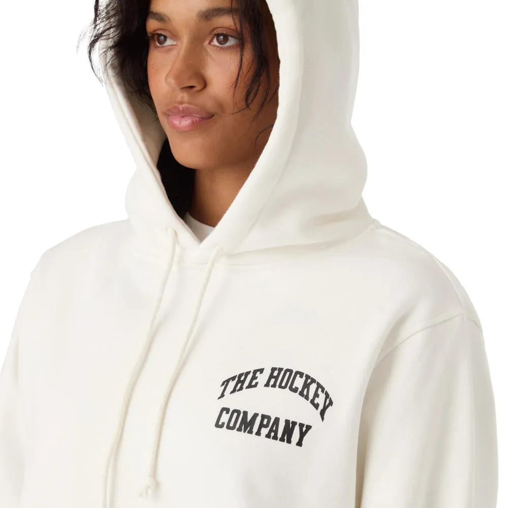 CCM Athleisure Women's White Fleece Hoodie sold by Pro Hockey Life product image thumbnail 5