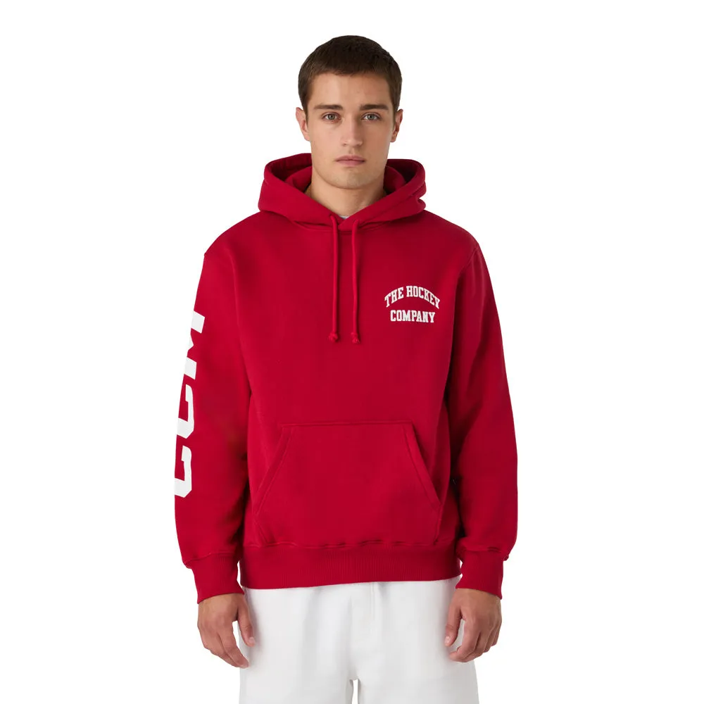 CCM Athleisure Men's Red Fleece Hoodie sold by Pro Hockey Life product image thumbnail 3