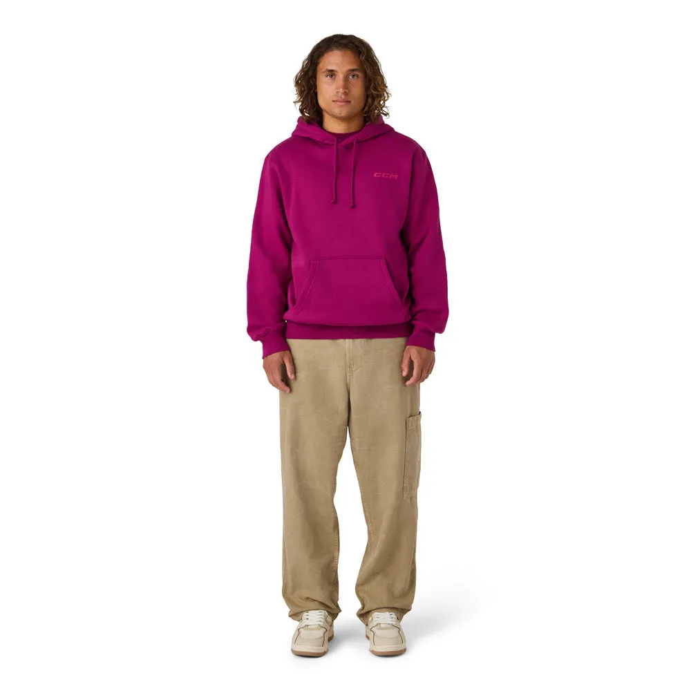 CCM Casual Men's Boysenberry Fleece Hoodie sold by Pro Hockey Life product image thumbnail 4
