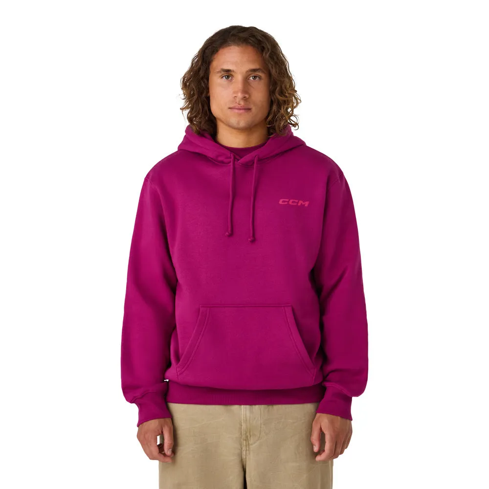 CCM Casual Men's Boysenberry Fleece Hoodie sold by Pro Hockey Life product image thumbnail 3