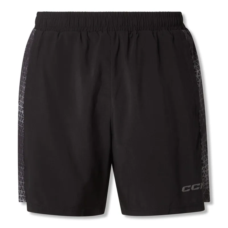 CCM Men's 2-In-1 Grey Training Shorts sold by Pro Hockey Life