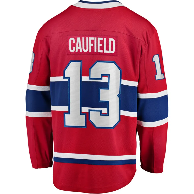 Fanatics Montreal Canadiens Cole Caufield Adult Breakaway Jersey sold by Pro Hockey Life
