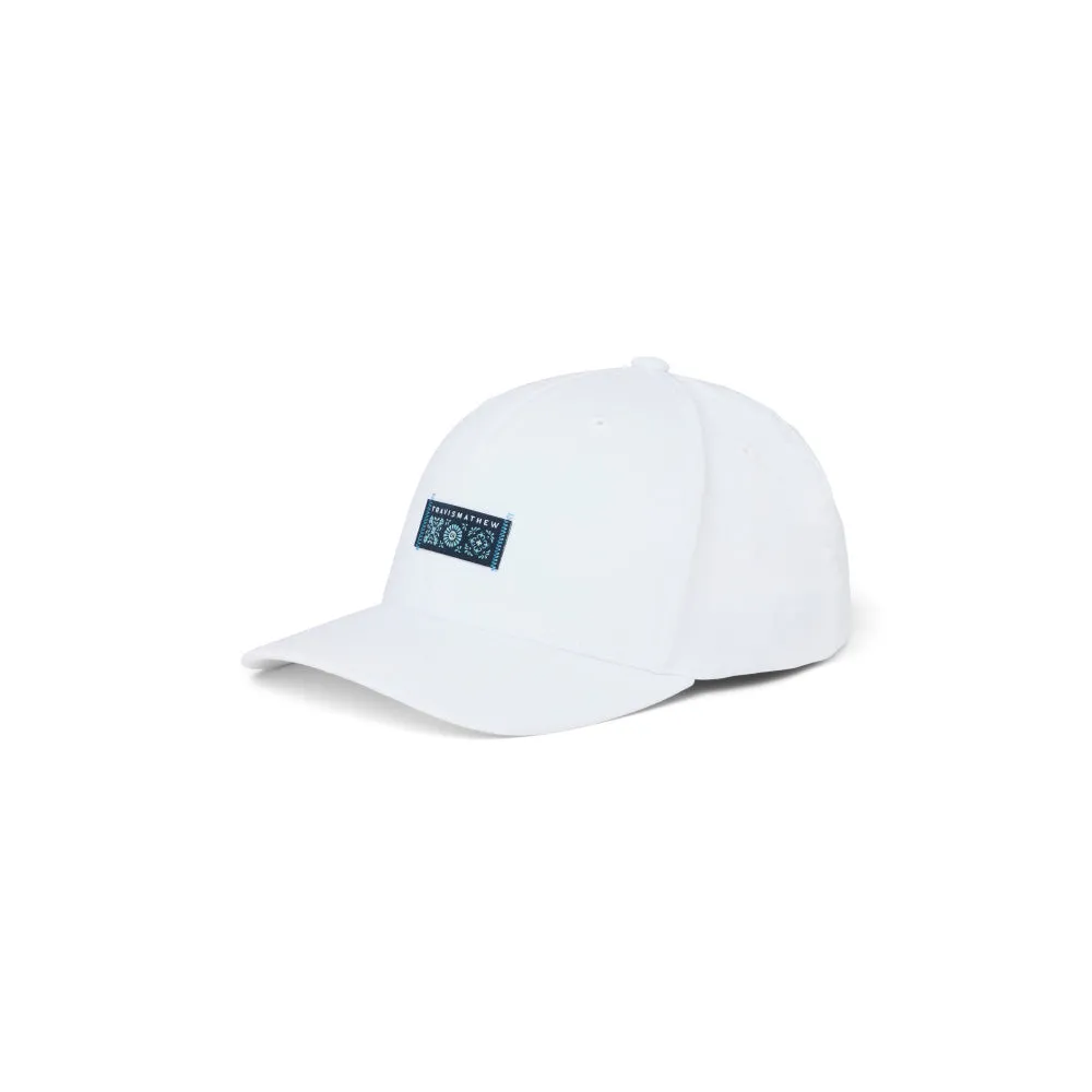 Travis Mathew Museum Day White Hat sold by Pro Hockey Life