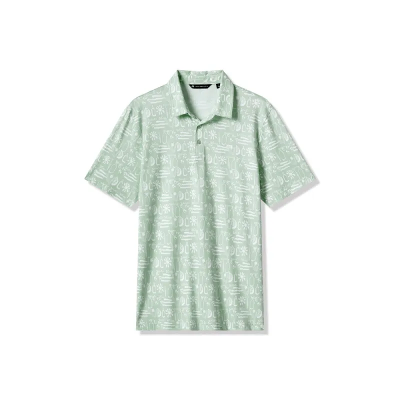 Travis Mathew Featherweight Cabana Men's Polo Shirt made by Travis Mathew