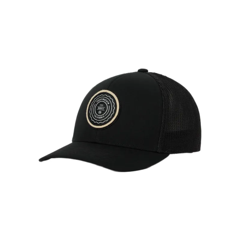 Travismathew The Patch Black/Tan Hat sold by Pro Hockey Life