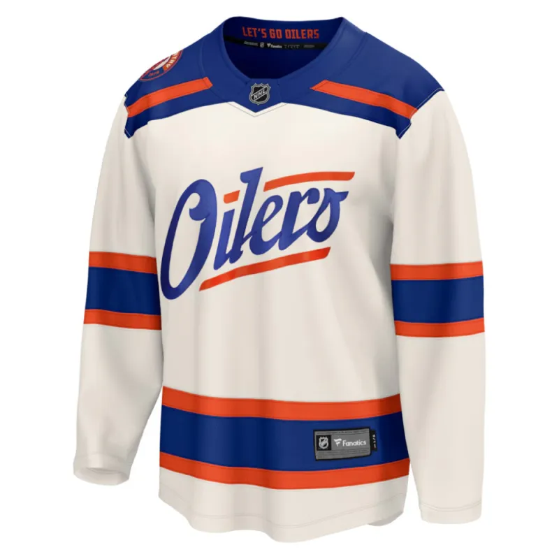 Fanatics Edmonton Oilers Breakaway Alternate Jersey sold by Pro Hockey Life