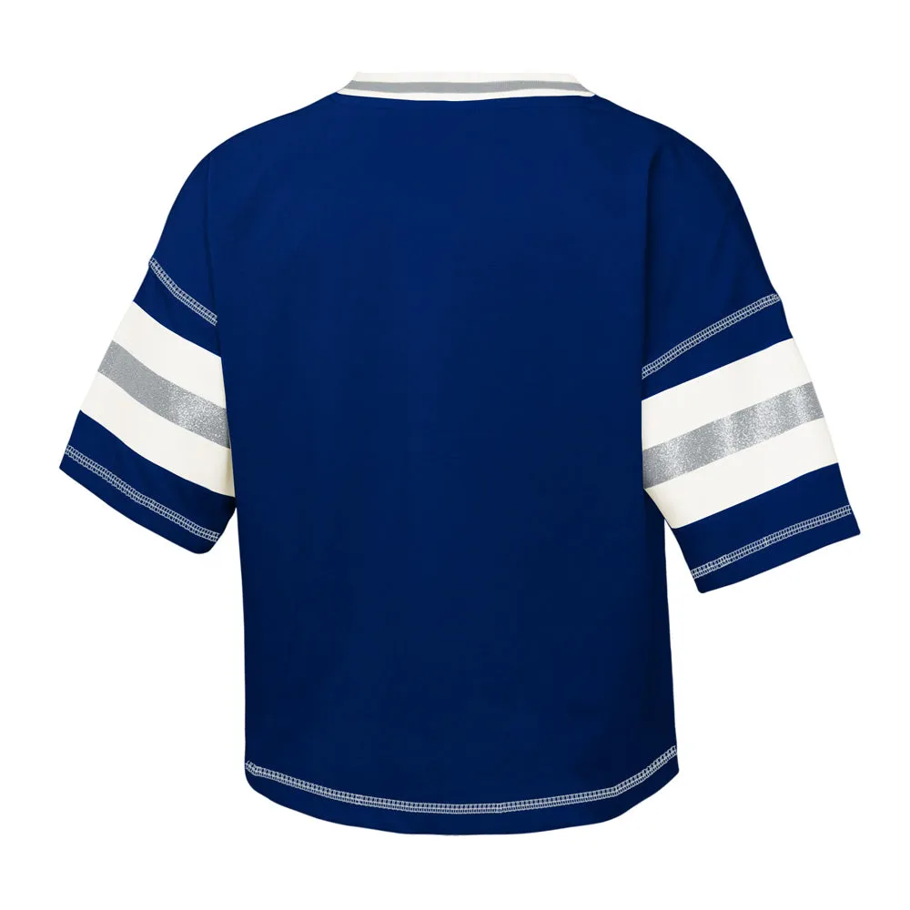 Outerstuff Toronto Maple Leafs Goal Getter Girl's Jersey T Shirt sold by Pro Hockey Life product image thumbnail 2