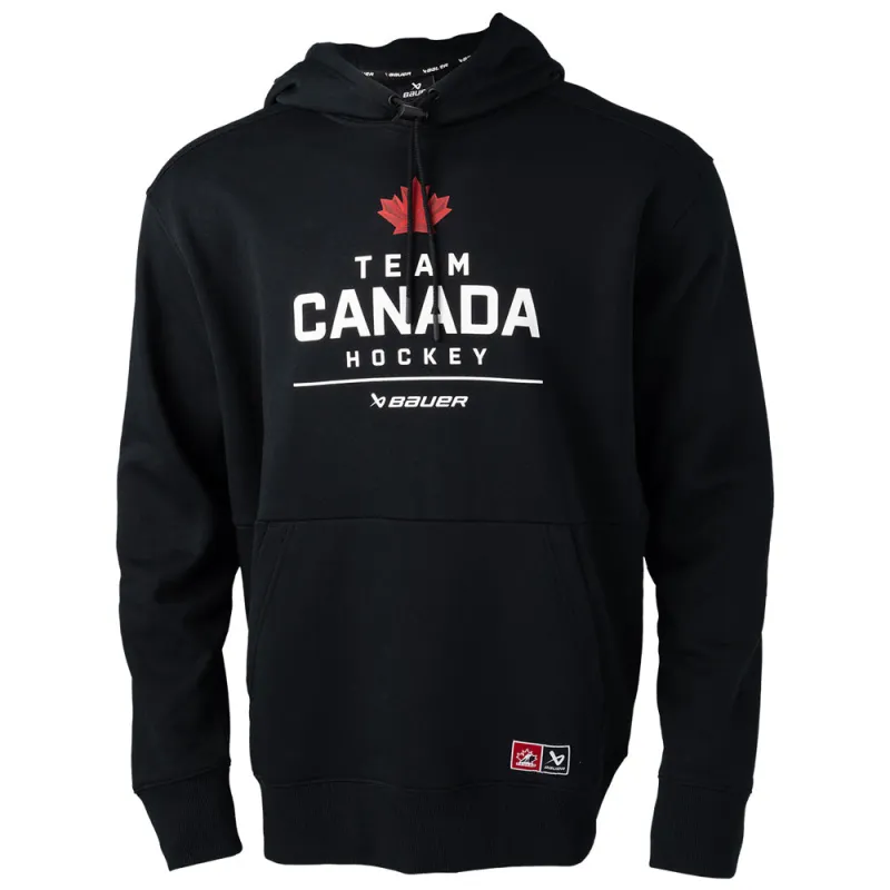 Bauer X Hockey Canada® Stacked Adult Black Hoodie sold by Pro Hockey Life